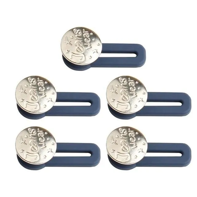 No-Sew™ Adjustable Metal Buttons For Jeans (5Pcs)