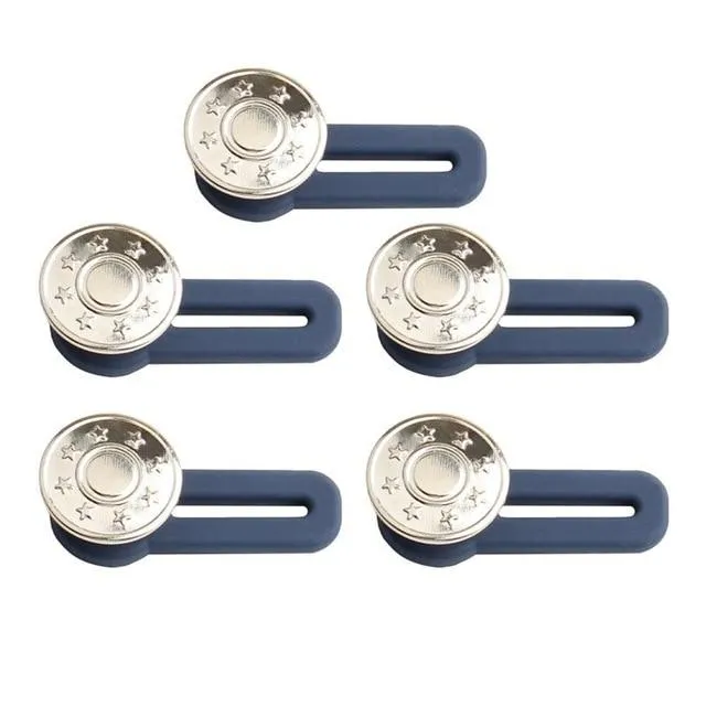 No-Sew™ Adjustable Metal Buttons For Jeans (5Pcs)