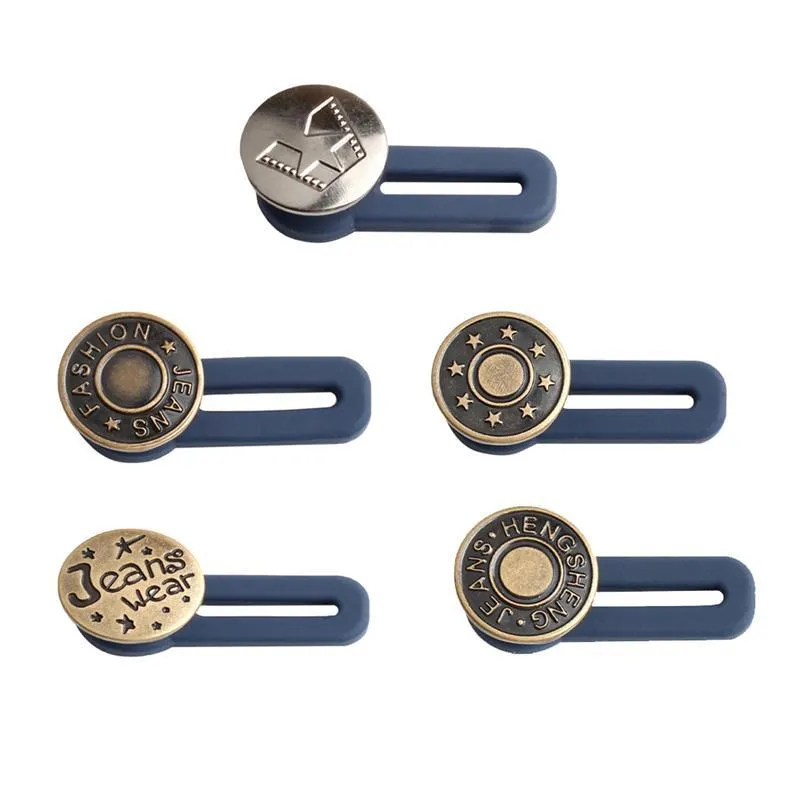 No-Sew™ Adjustable Metal Buttons For Jeans (5Pcs)