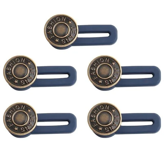 No-Sew™ Adjustable Metal Buttons For Jeans (5Pcs)