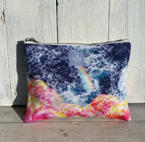 Ocean Rainbow Pouch (Pencil/Sm/Med)