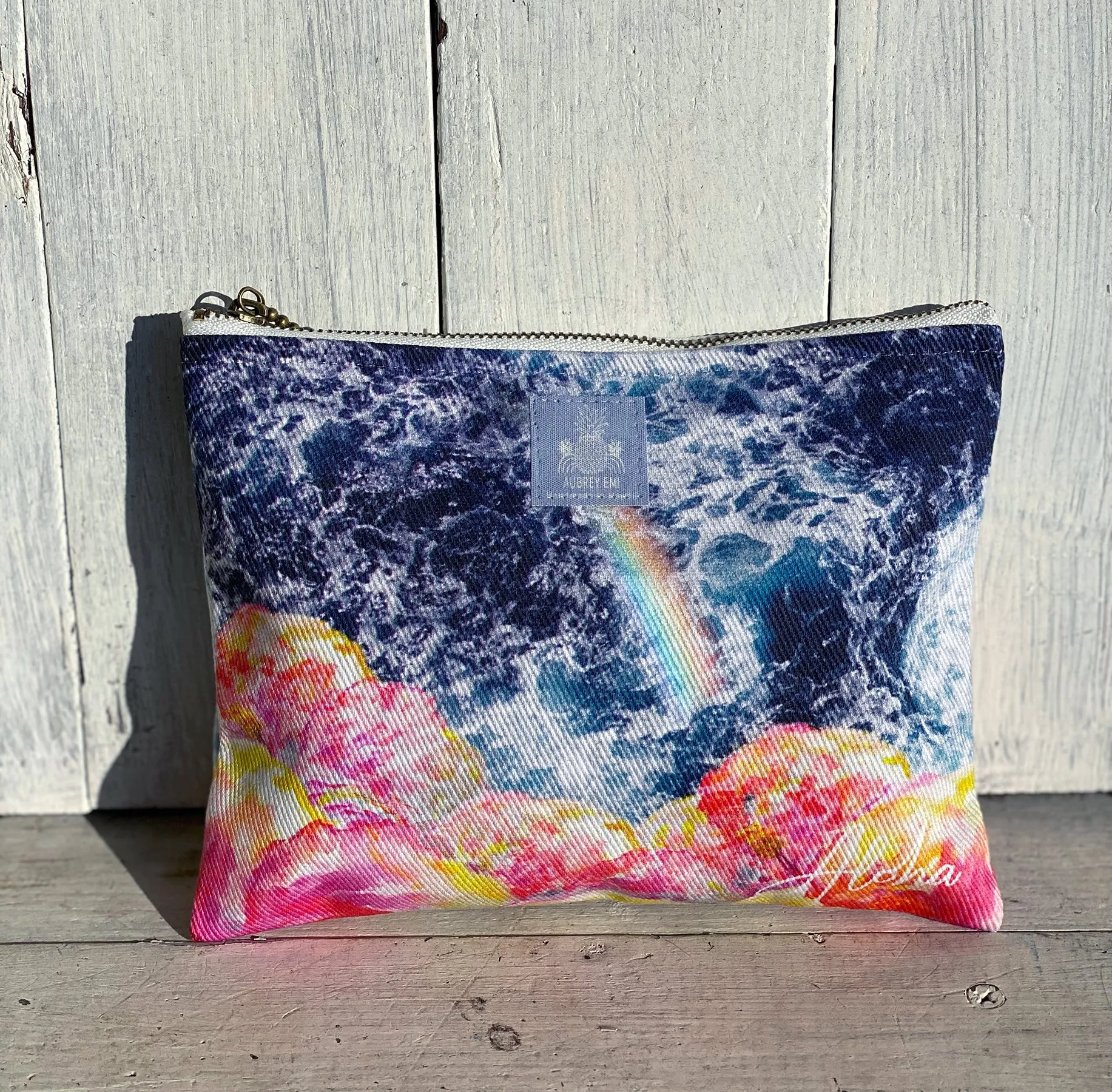 Ocean Rainbow Pouch (Pencil/Sm/Med)