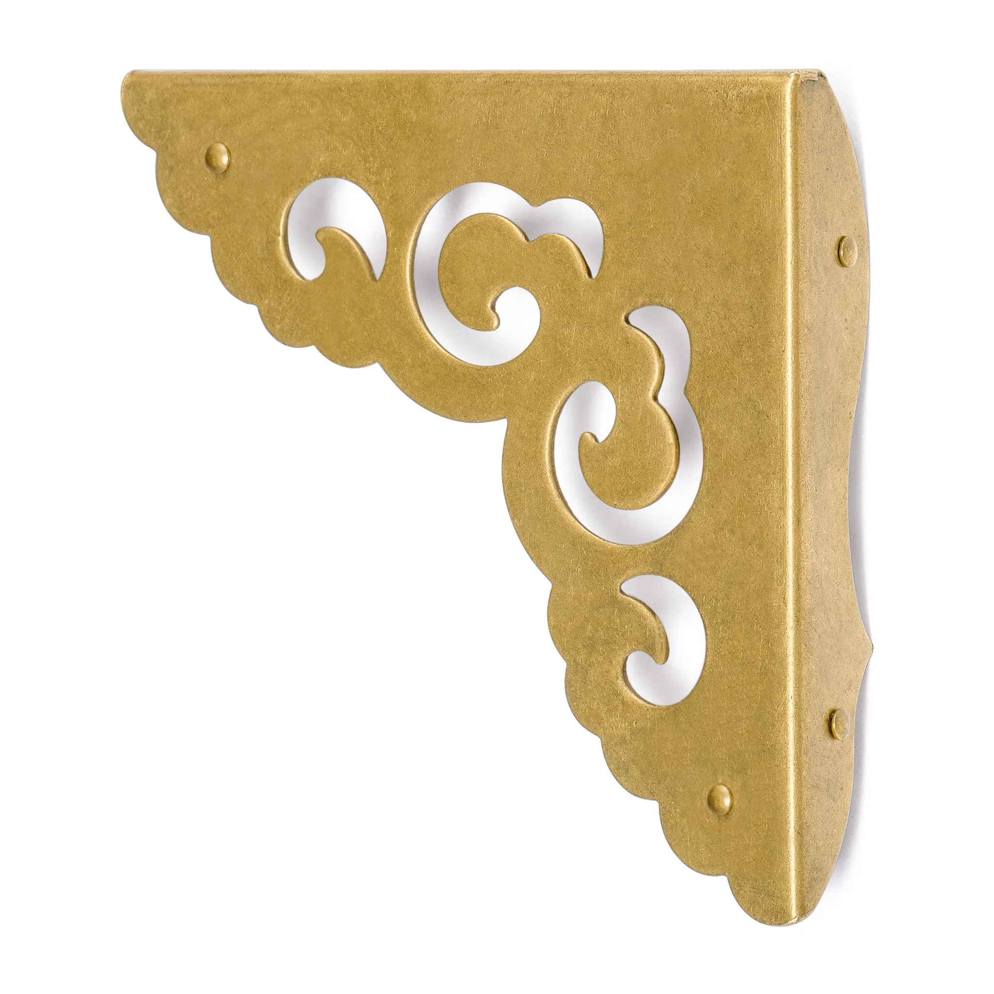 Ocean Wave Corner Plate 3.1" - Set of 2