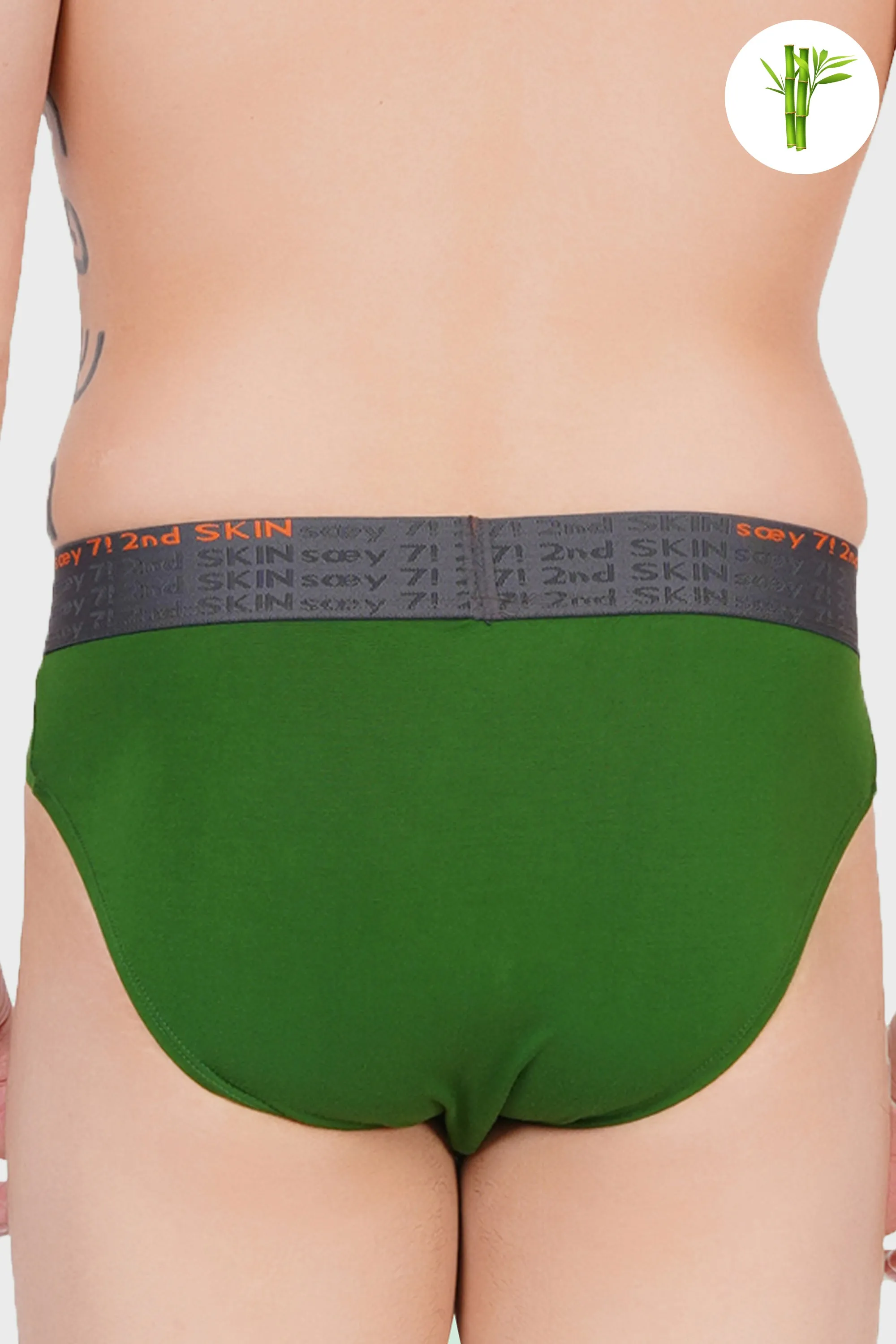 Odor free Men's Brief - Grassy Green