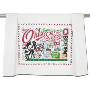 Ohio State University Collegiate Dish Towel