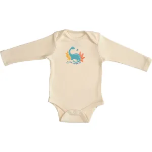 Organic Long Sleeve Body Baby Dino