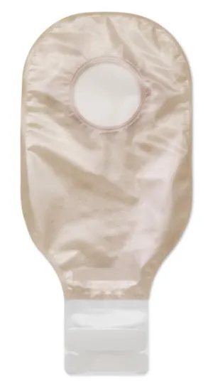 Ostomy Pouch Two-Piece Drainable Ultra Clear w/Lock 'n Roll No Filter by Hollister