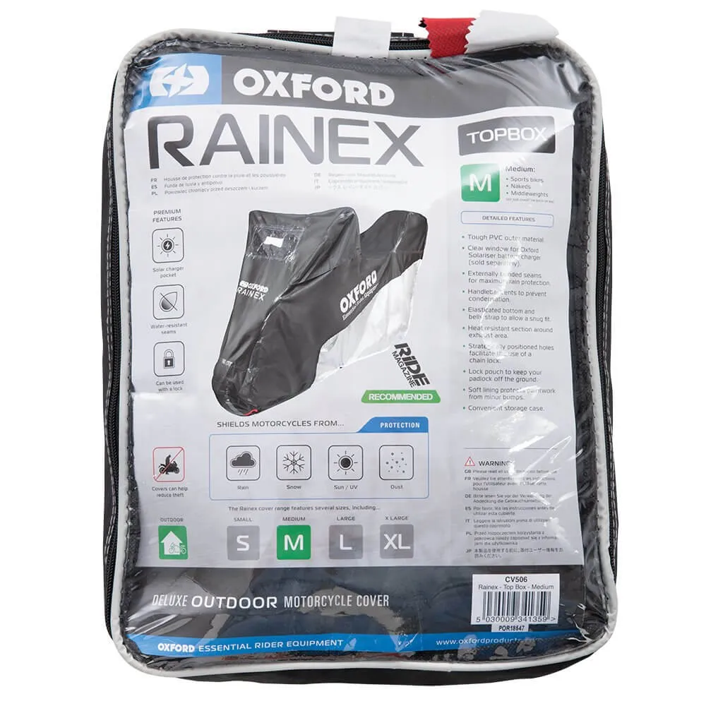 Oxford Rainex Outdoor Cover Topbox