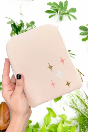 Peach Linen 6.8" Device Tablet Sleeve
