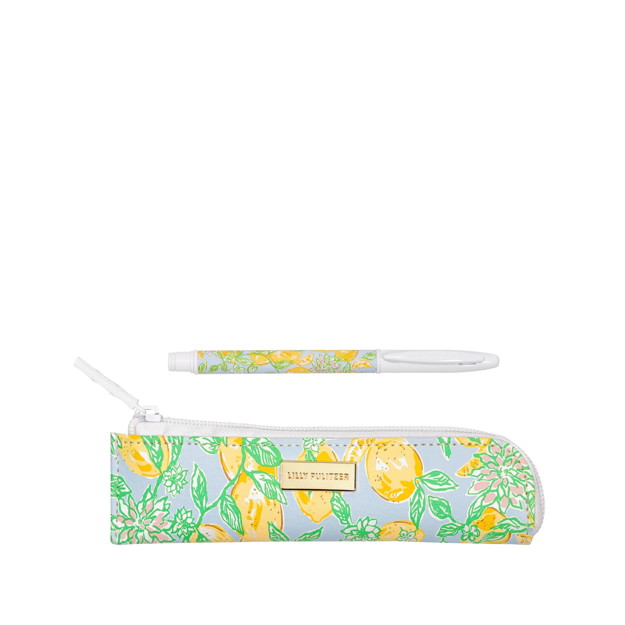Pen with Pouch by Lilly Pulitzer - Make Lemonade
