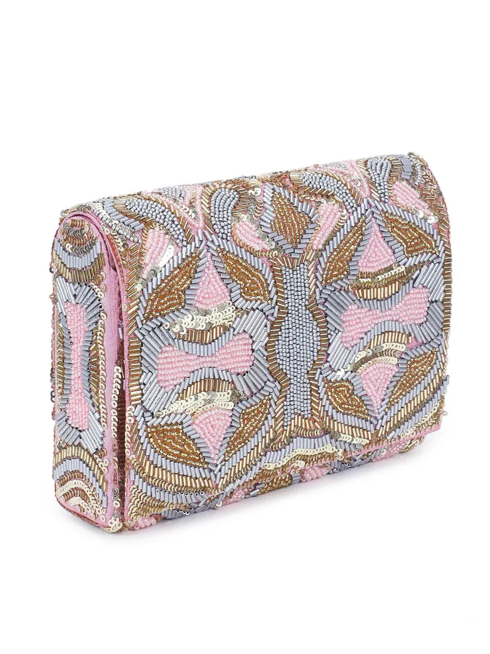 Perfectly pink clutch