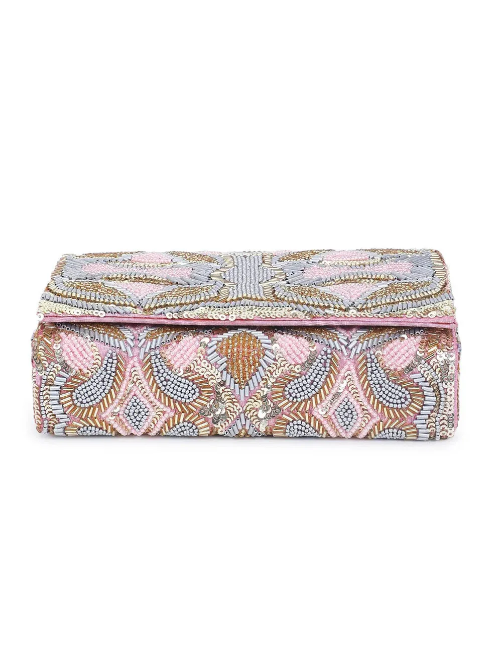 Perfectly pink clutch