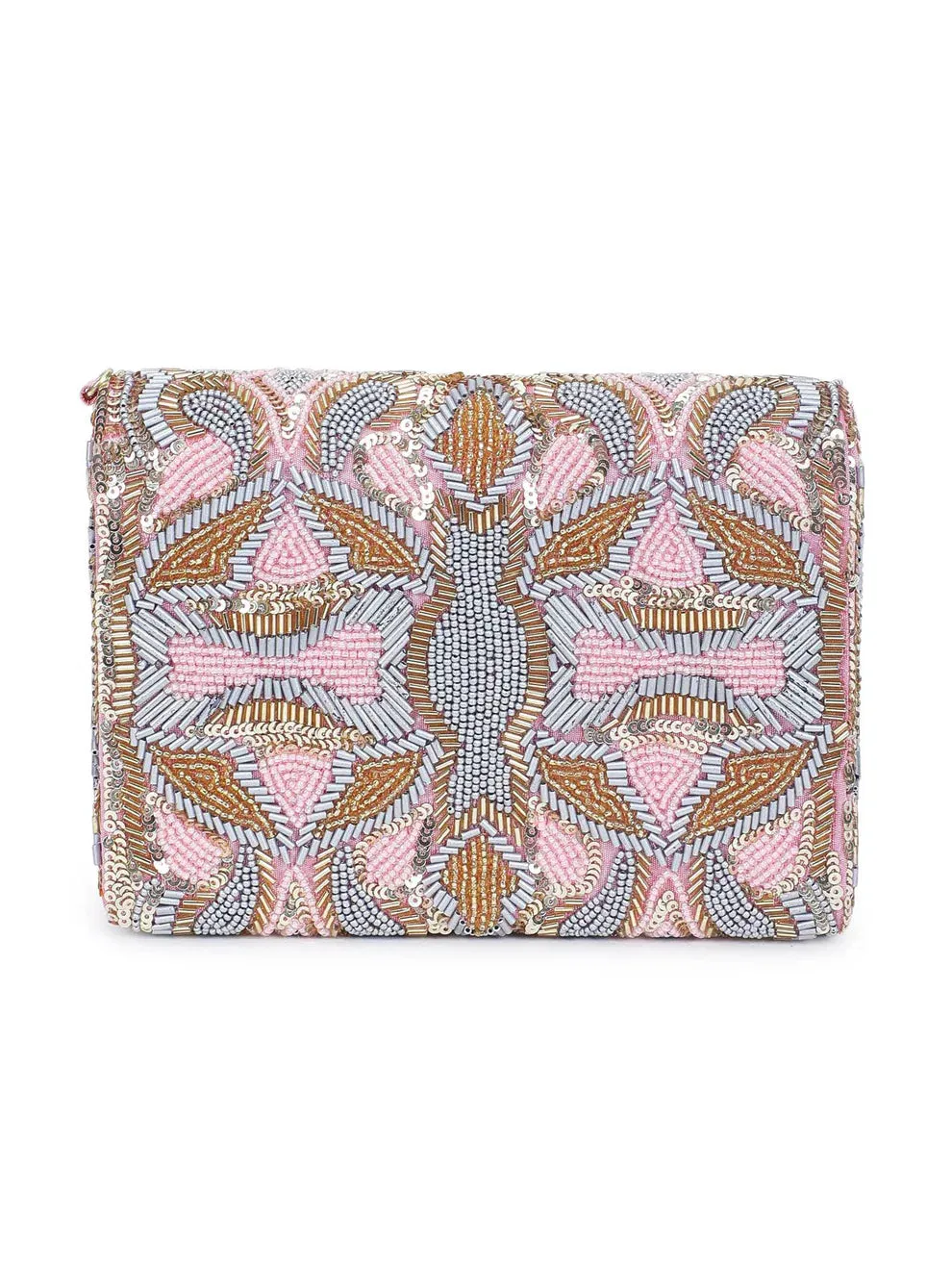 Perfectly pink clutch