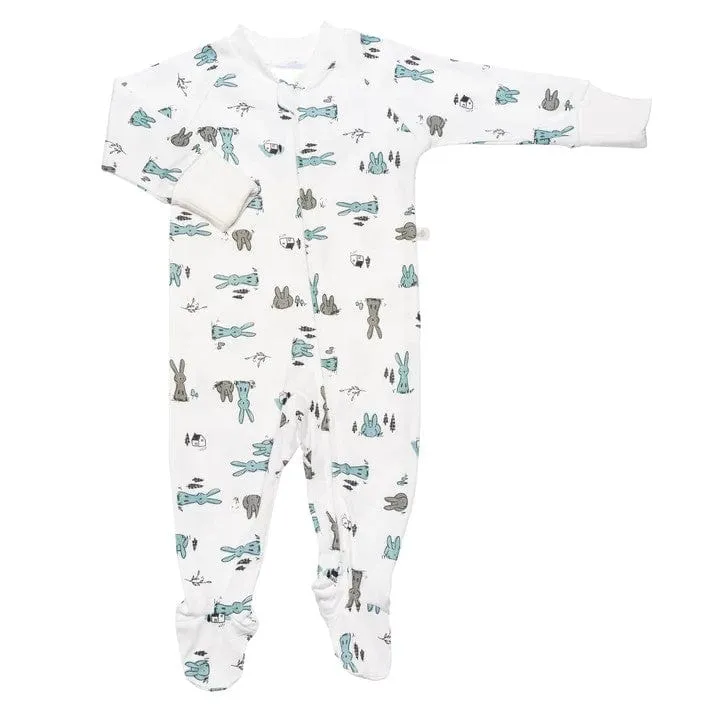 Perlimpinpin Bamboo Baby Sleeper - Bunnies