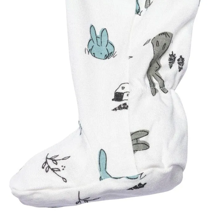Perlimpinpin Bamboo Baby Sleeper - Bunnies