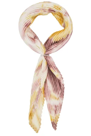 PLEATED SCARF