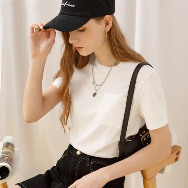 Pocket Cotton T-Shirt