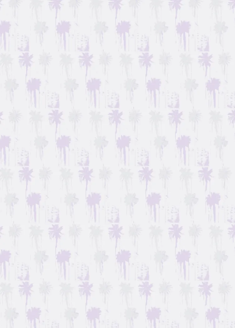 Pom-Poms Lilac Fabric