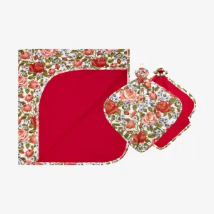 Posh Peanut Alma & Solid Rose Petal Patoo & Lovey Set
