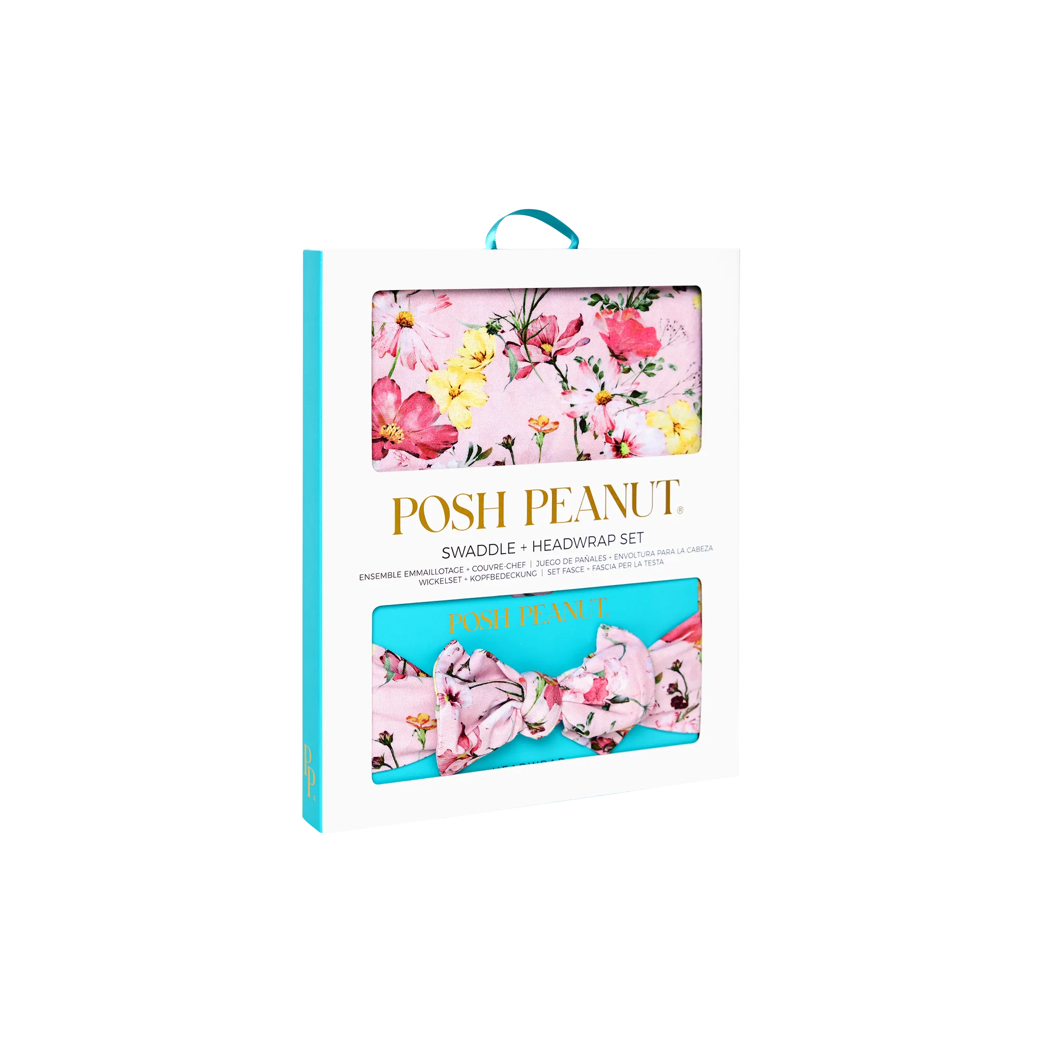 Posh Peanut Gaia Swaddle & Headband Set