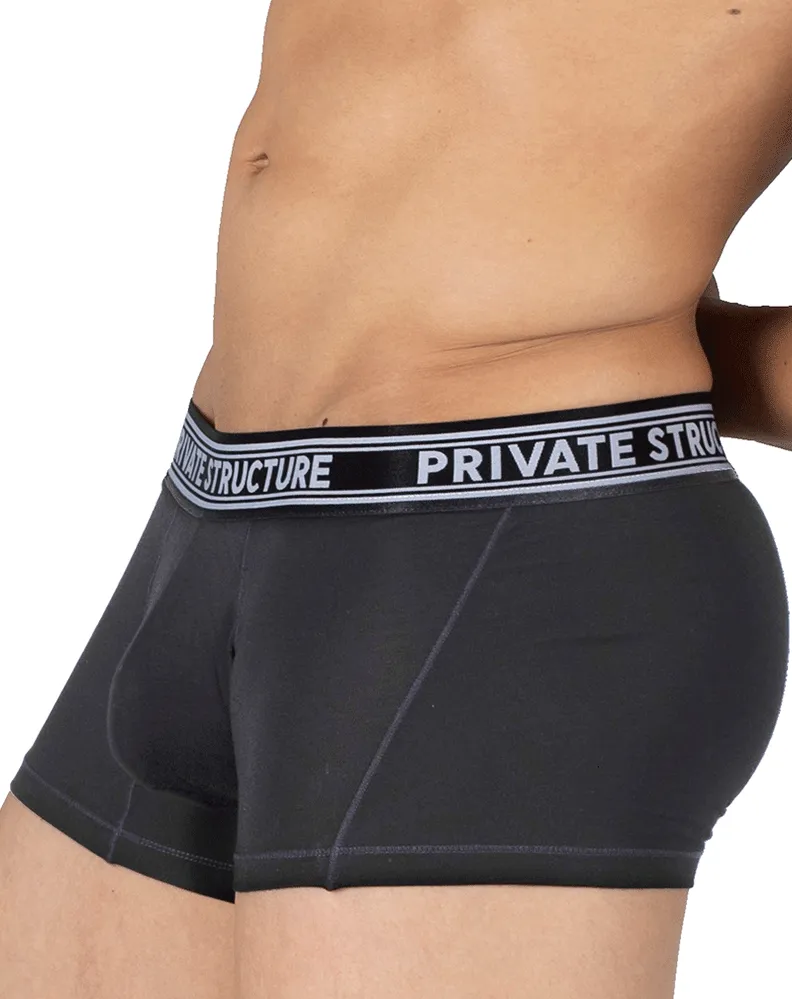 Private Structure Pbut4379 Bamboo Mid Waist Trunks
