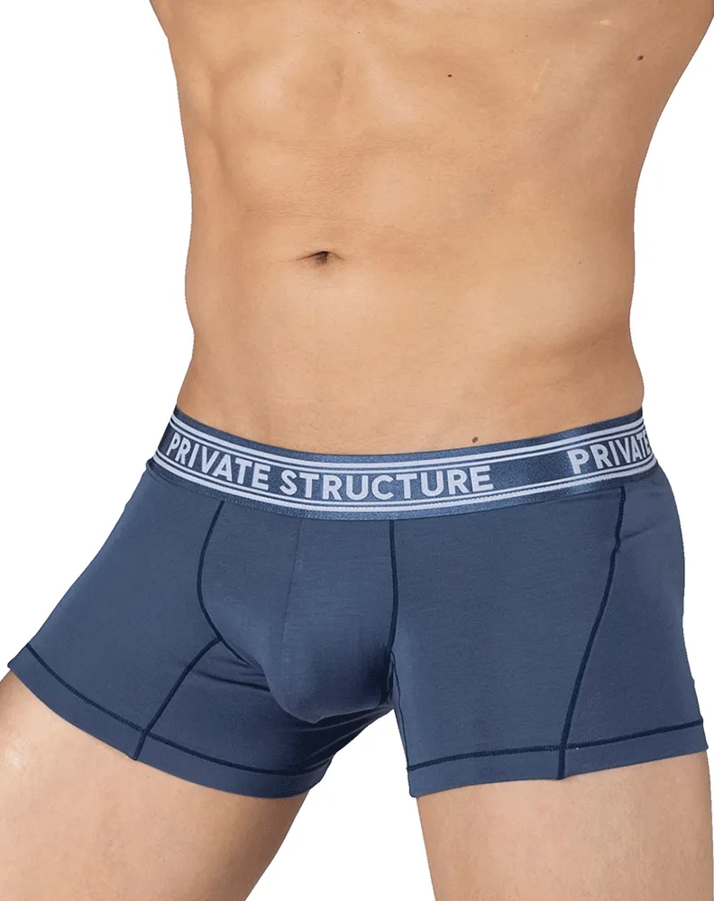 Private Structure Pbut4379 Bamboo Mid Waist Trunks