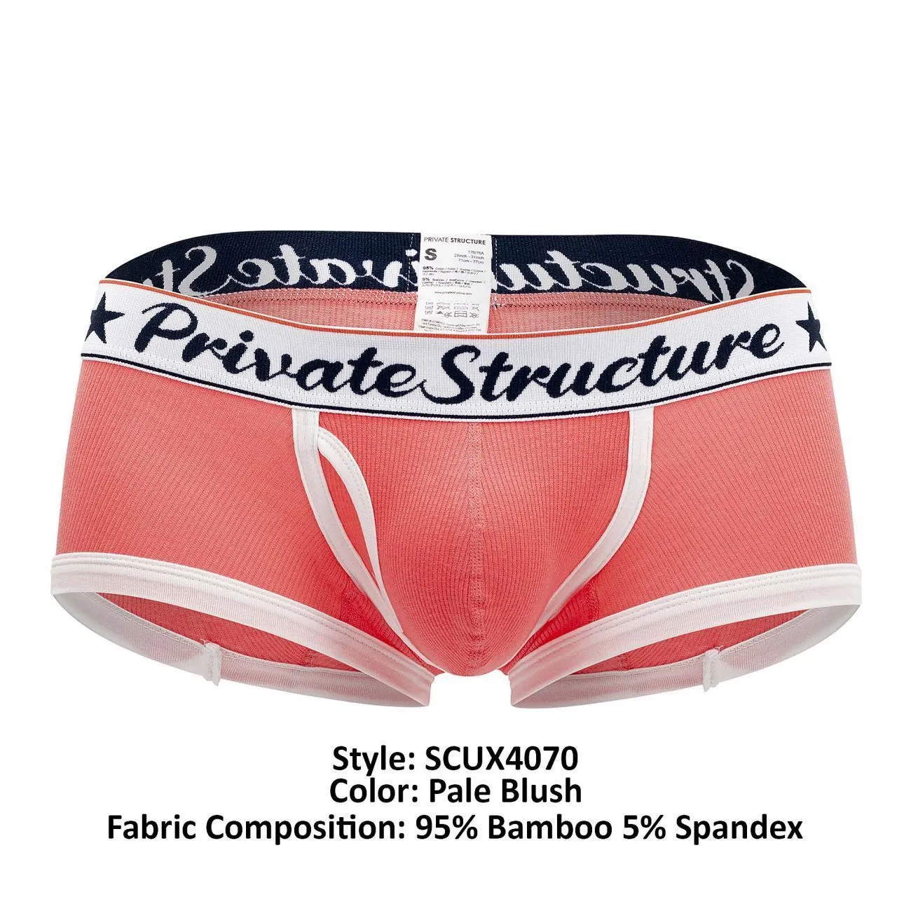 Private Structure SCUX4070 Classic Trunks Pale Blush