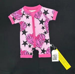 Pucker Up Cowboy Bamboo Shortie Romper ONLINE EXCLUSIVE