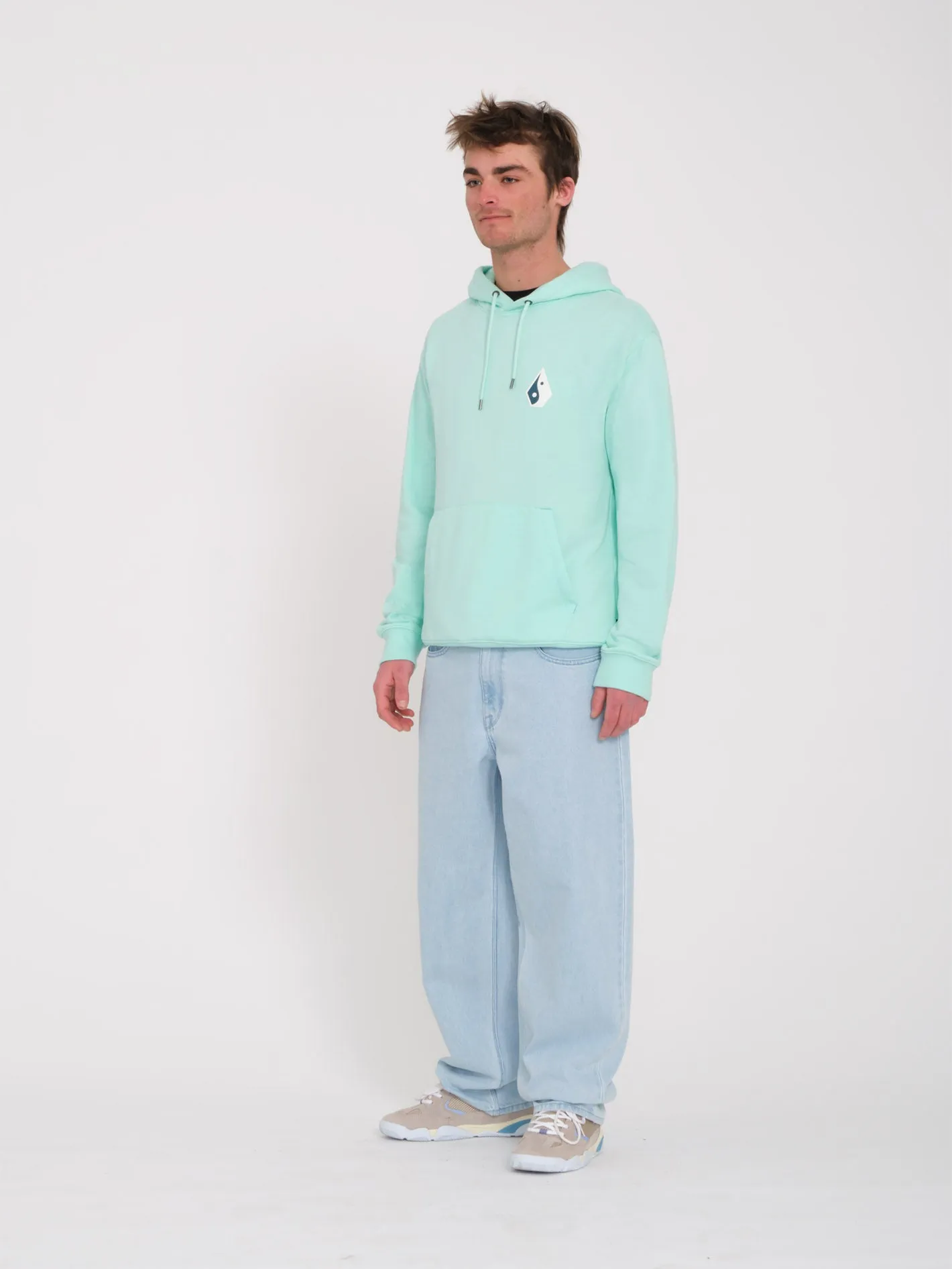 Puffstone Hoodie - BOTTLE GREEN