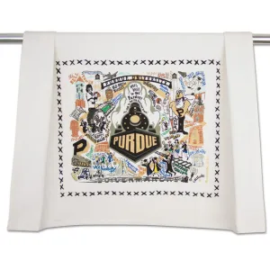 Purdue University Collegiate Dish Towel