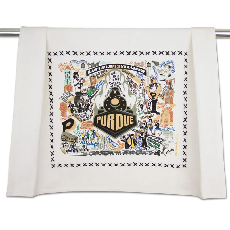 Purdue University Collegiate Dish Towel