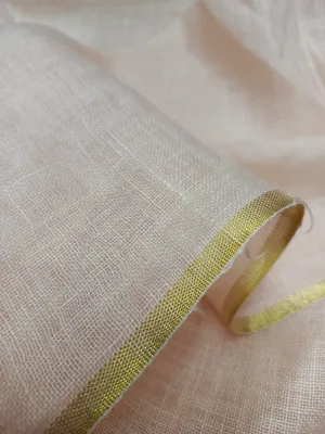 Pure Linen By Linen Gauze Fabric