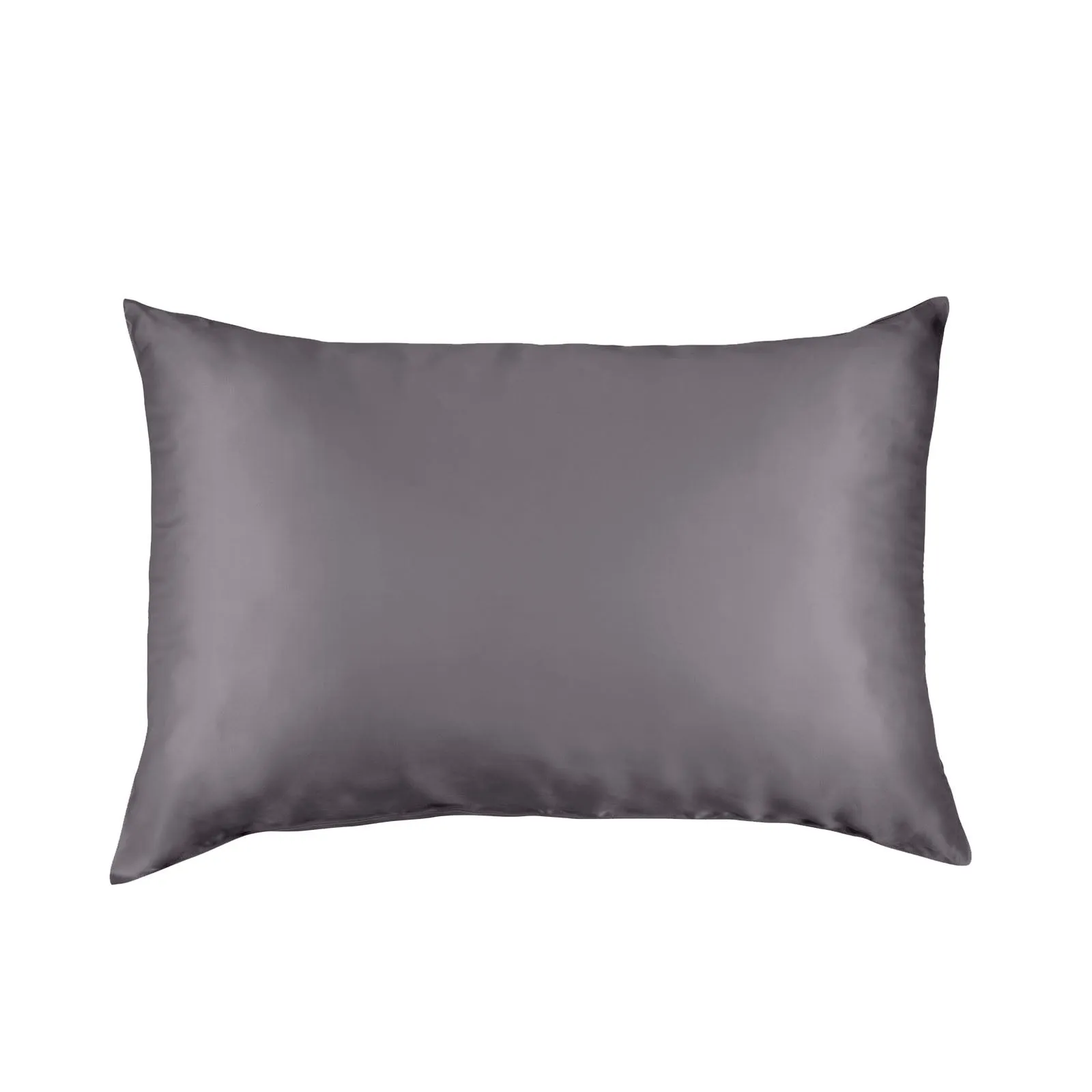 Pure Silk Pillow Case by Royal Comfort-Charcoal