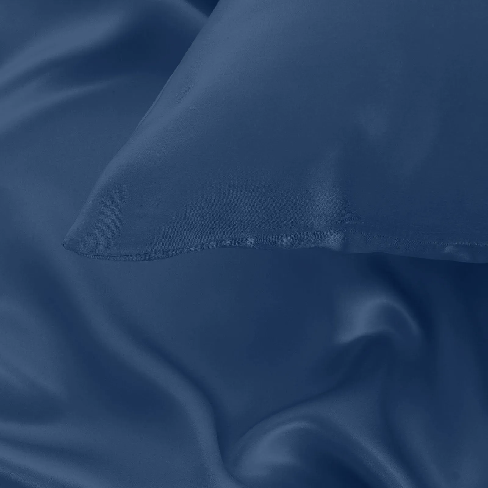 Pure Silk Pillow Case by Royal Comfort-Navy