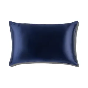 Pure Silk Pillowcases Queen - Navy