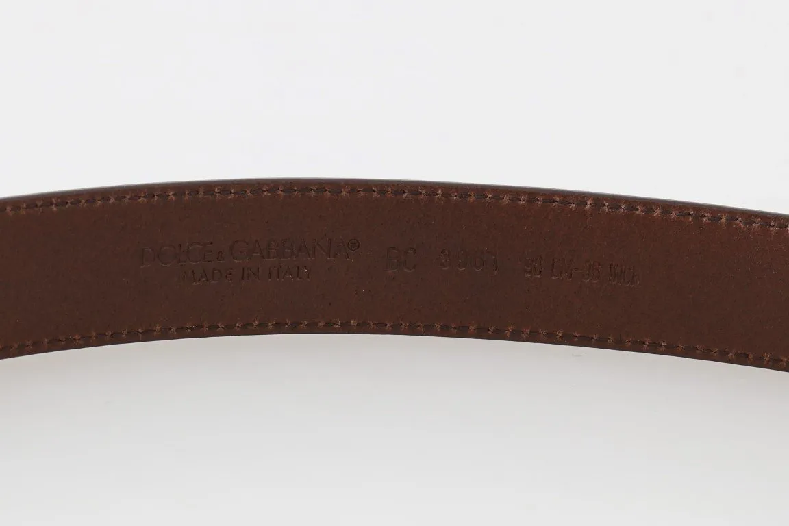 Purple Shiny Leather Gold Buckle Belt