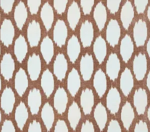 Quadrille Fabric: Adras Reverse - Custom Camel on Tinted Belgian Linen / Cotton