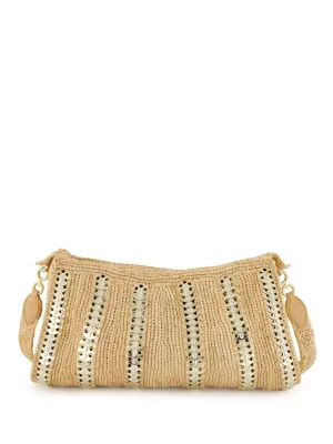 RABANNE Chic Mini Handbag with Silver Accents
