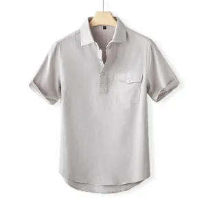Rafael Sunrise Linen Polo