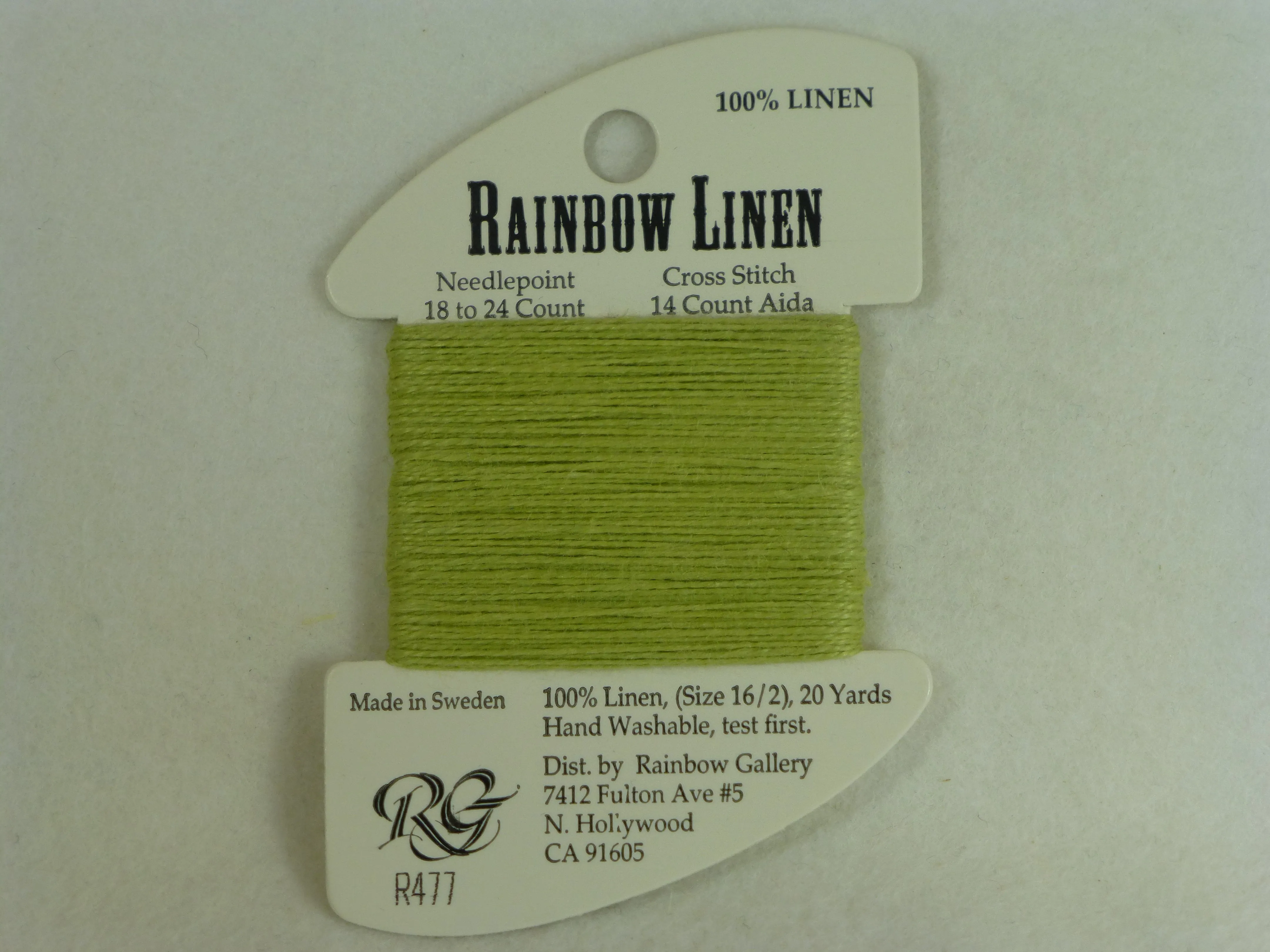 Rainbow Linen R477 Lite Avocado