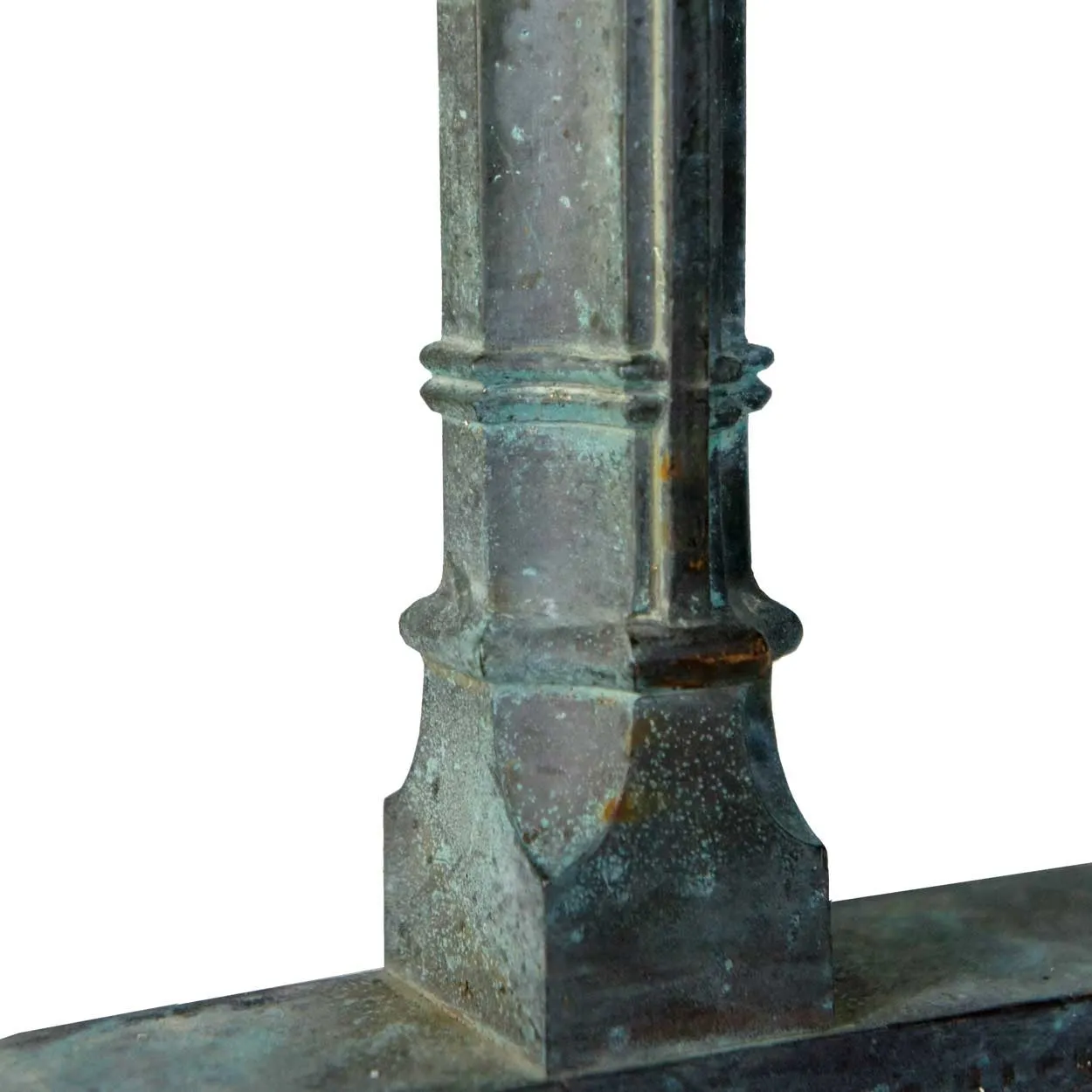 Rare Pair of American Tiffany Studios Bronze Grapevine Balustrades