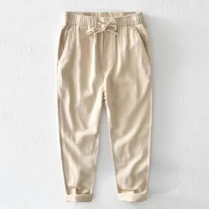 Raven Linen Trousers