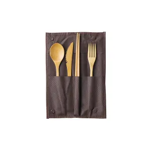 Reusable Bamboo Picnic Set