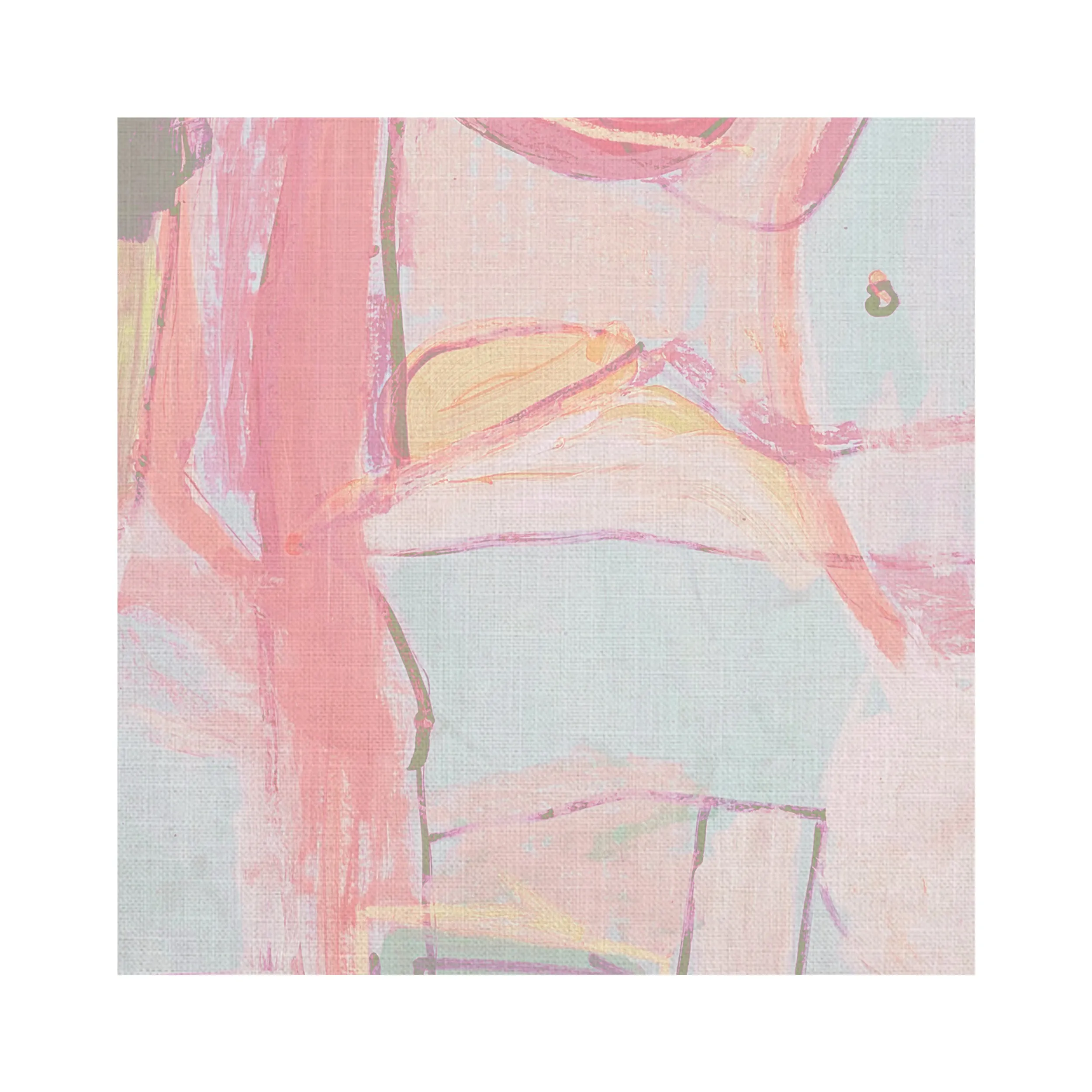 Right Or Wrong Bubblegum Fabric