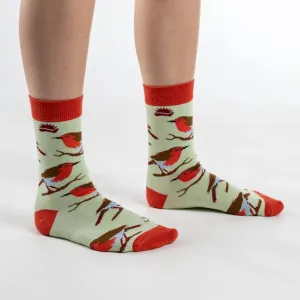 Robin Bamboo Socks by Hedgy Socks