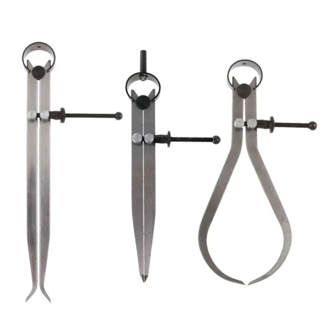 ROK 28189 3pc Caliper / Divider Set - 6"