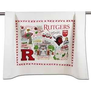 Rutgers University Collegiate Dish Towel