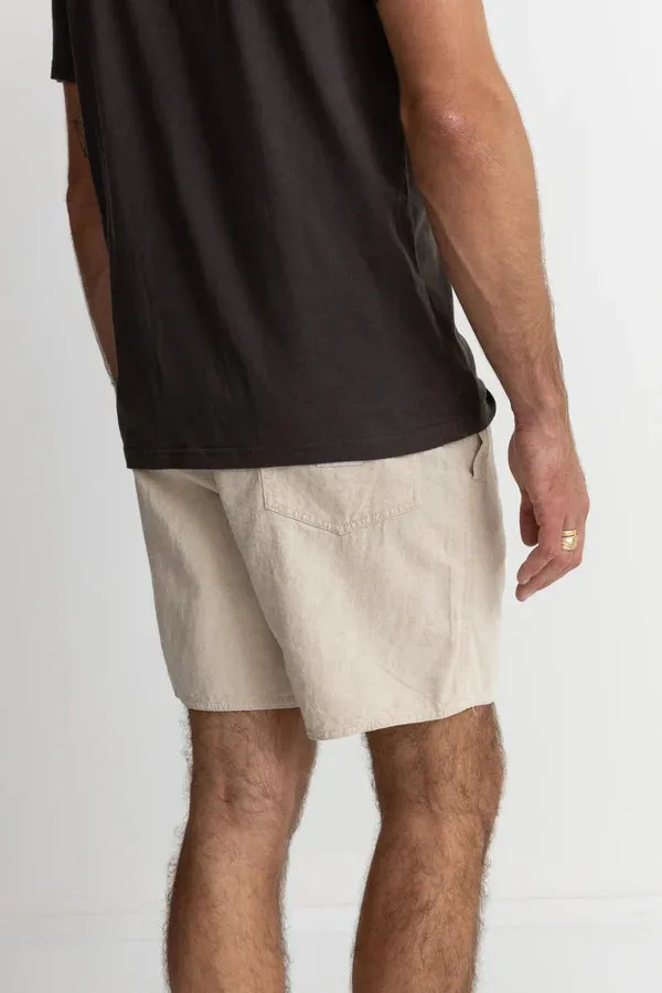 Rythm Classic Linen Jam Short - Sand