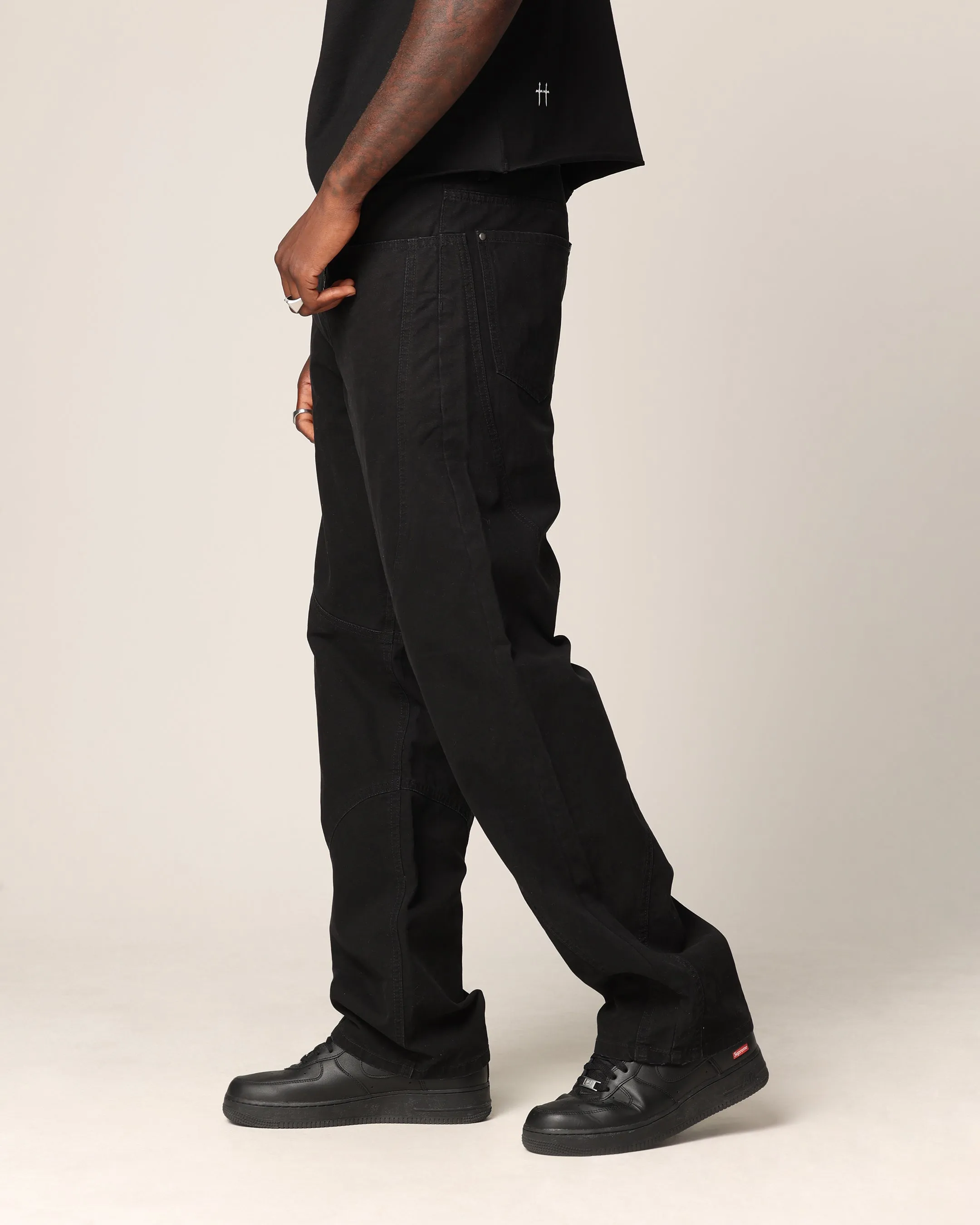 Saint Morta Outlaw Rodeo Jeans Aged Black