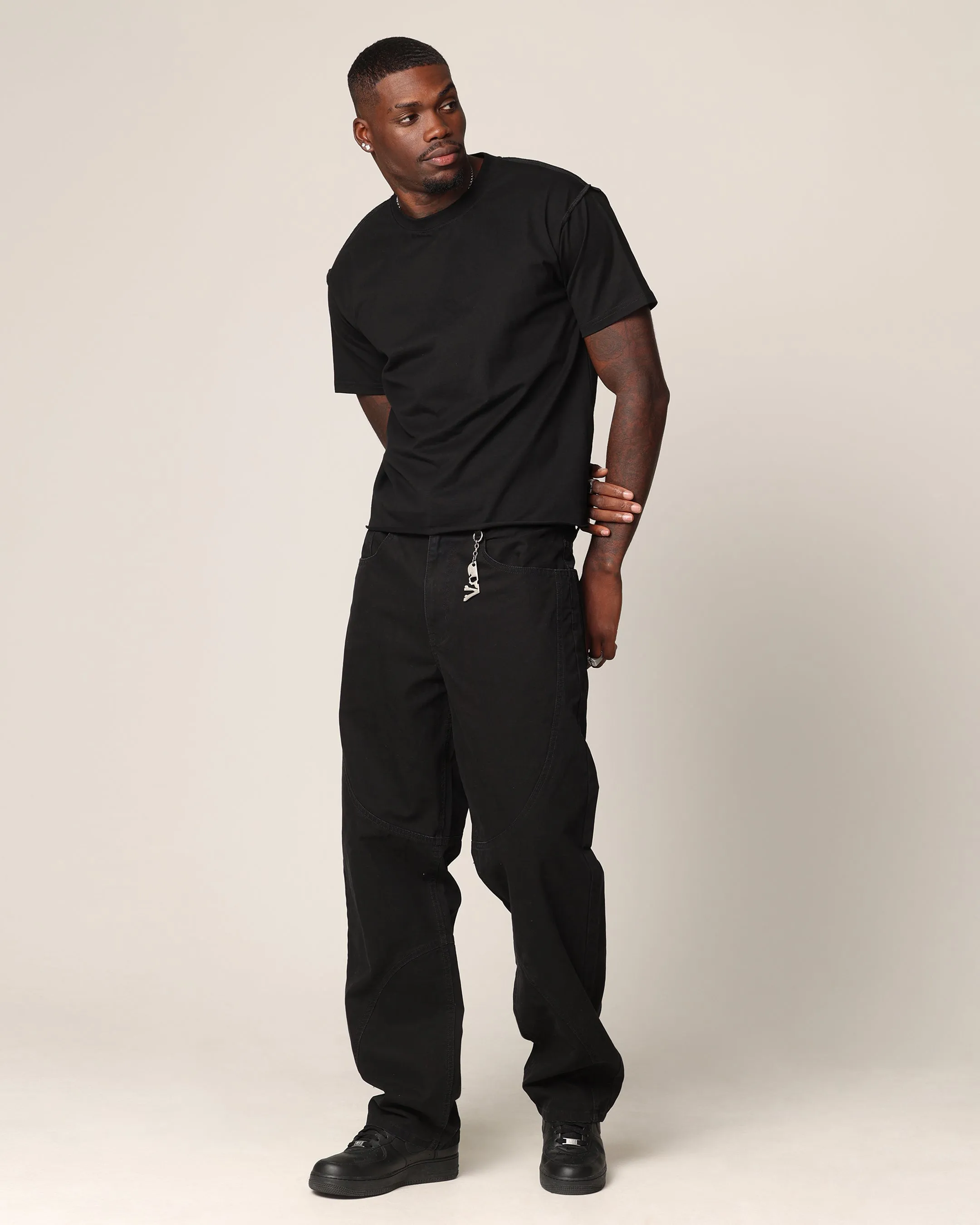 Saint Morta Outlaw Rodeo Jeans Aged Black